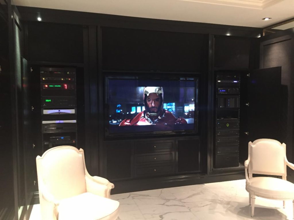 In Cabinet TV Installation